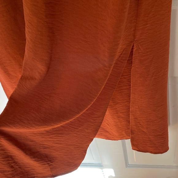 No Boundaries Rust Maxi Dress - Picture 3 of 7